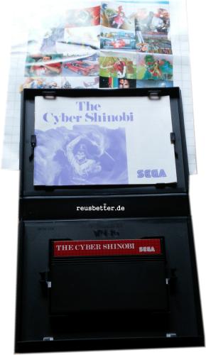 THE CYBER SHINOBI Sega Master System mit OVP